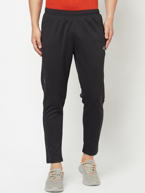 

Lotto Men Black Solid Track Pants