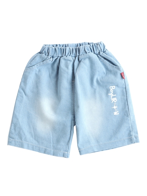 

Hopscotch Boys Blue Regular Shorts