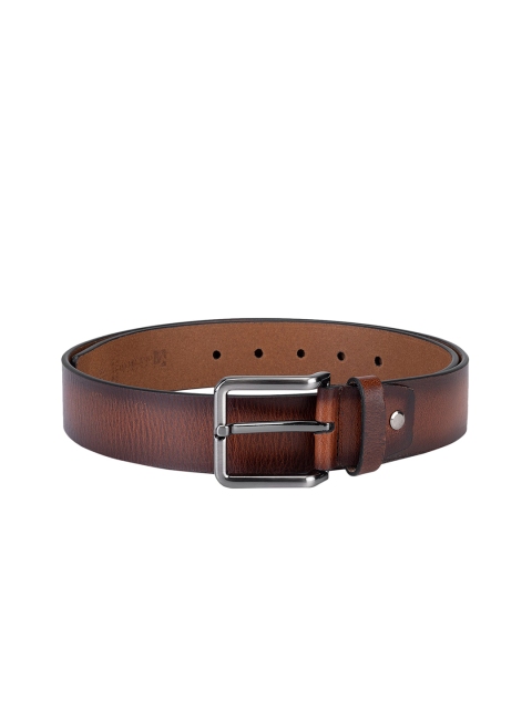 

Da Milano Men Brown Textured Casual Belt