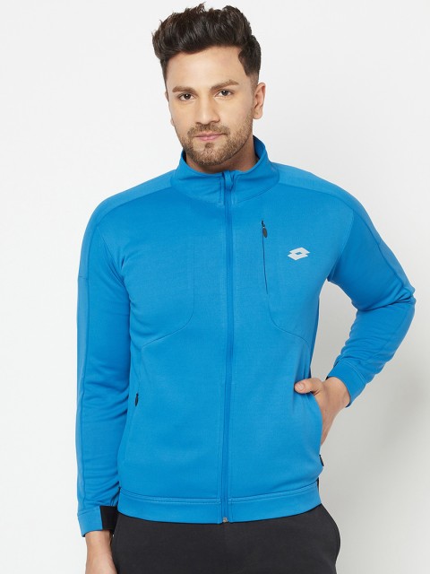 

Lotto Men Blue Sporty Jacket