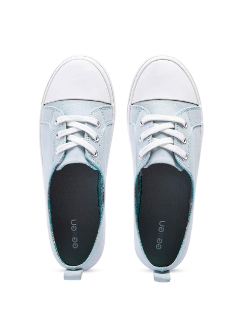 

Paragon Women Blue Colourblocked Sneakers