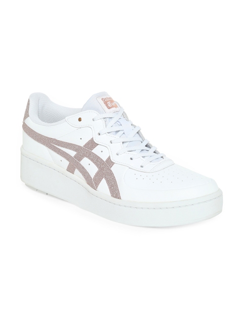 

Onitsuka Tiger Women White Colourblocked Leather Sneakers