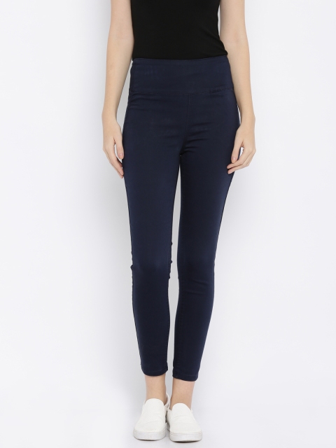 

ONLY Navy Ankle-Length Leggings, Navy blue