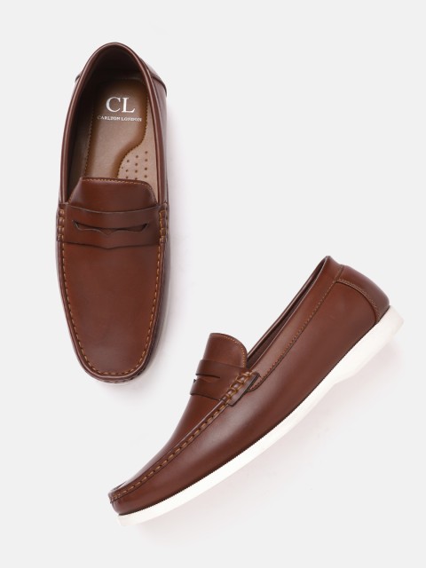 

Carlton London Men Coffee Brown Loafers