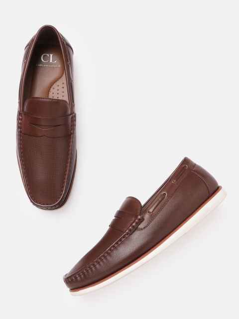 

Carlton London Men Brown Loafers