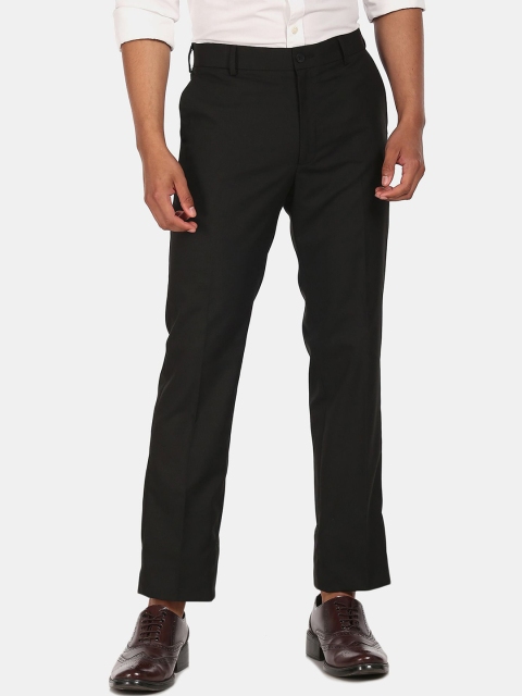 

Excalibur Men Black Formal Trousers