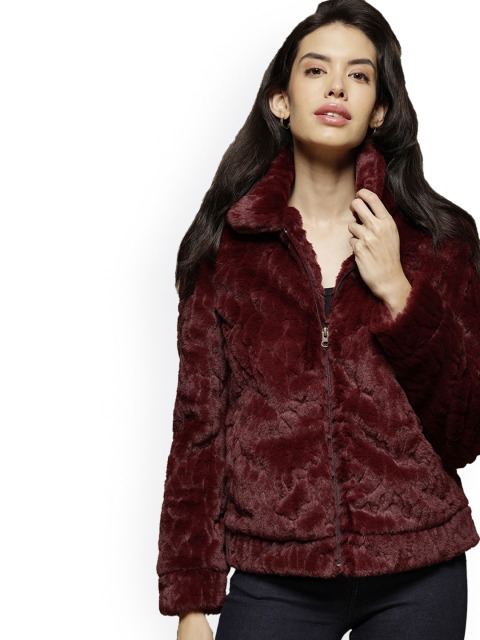 

Gipsy Women Maroon Tailored Jacket
