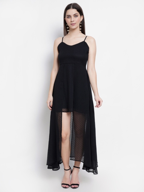 

DODO & MOA Black Georgette Maxi Dress