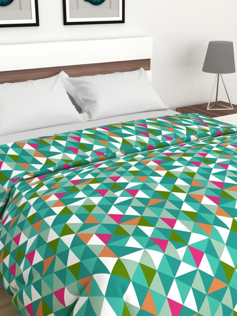Home Centre Assorted Geometric Summer 110 GSM Single Bed Comforter