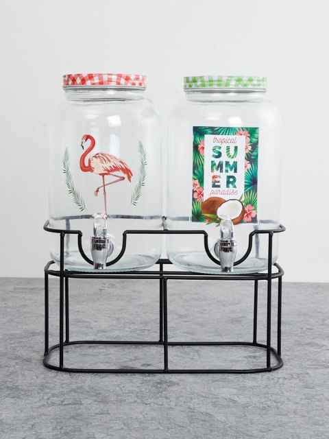 

Home Centre Transparent Glass Kitchen Storage