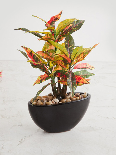 

Home Centre Assorted Artificial Plastic Plant With Pot