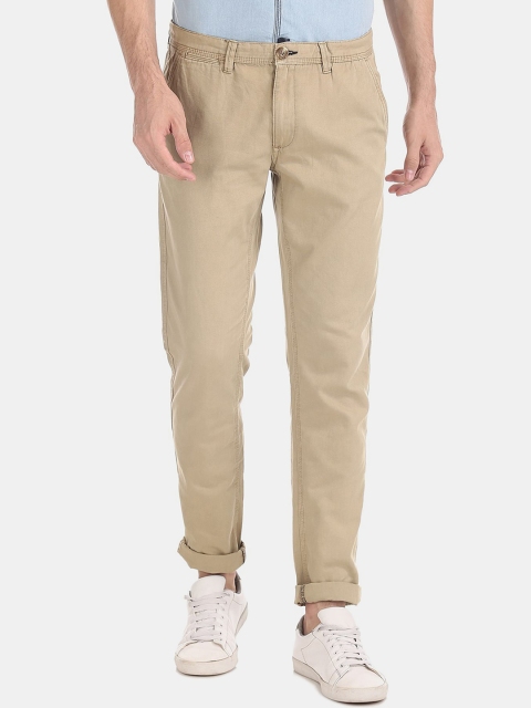 

Cherokee Men Brown Slim Fit Cotton Chinos
