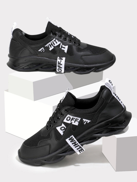 

RapidBox Men Black Sneakers