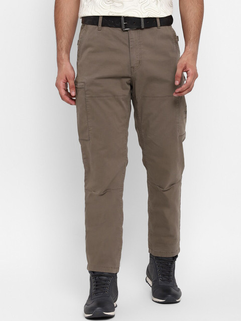 

Royal Enfield Men Brown Cargos Trousers