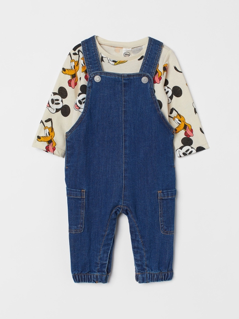 

H&M Boys Blue & Beige 2-Piece Set