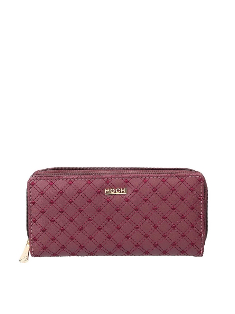 

Mochi Women Maroon Textured Purse