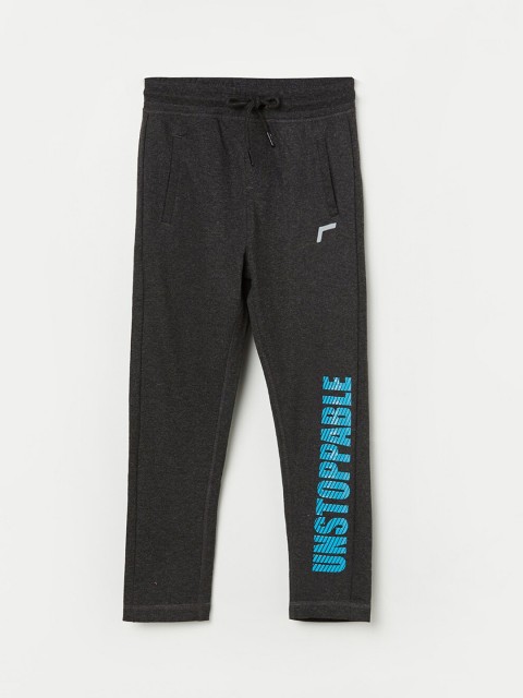 

Fame Forever by Lifestyle Boys Grey Solid Cotton Track Pants