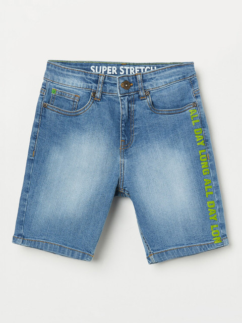 

Bossini Boys Blue Denim Shorts