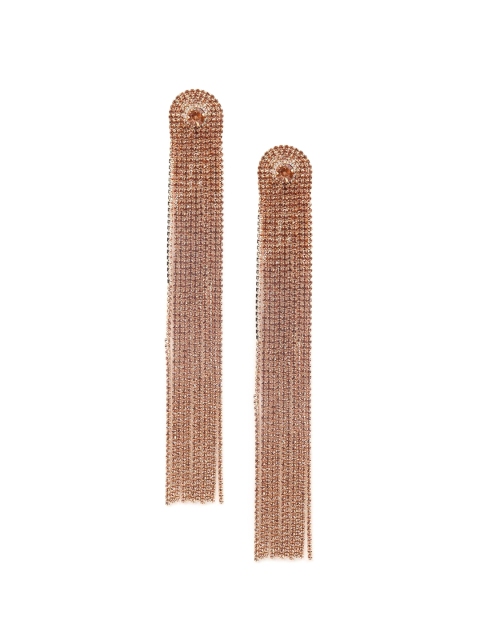 

ODETTE Gold-Toned Contemporary Drop Earrings