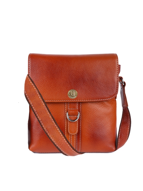 

HiLEDER Unisex Orange Messenger Bag