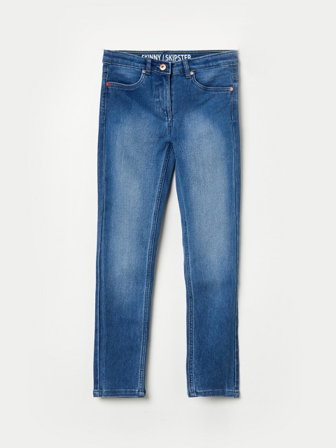 

Fame Forever by Lifestyle Girls Blue Low Distress Heavy Fade Jeans
