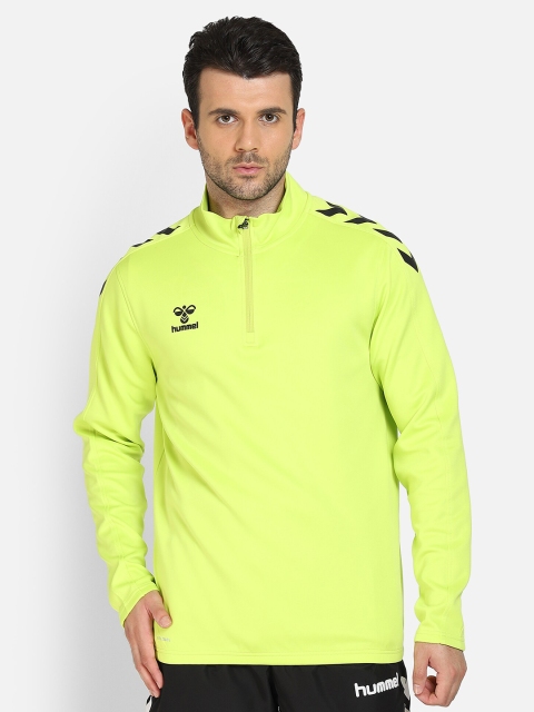 

hummel Men Lime Green Sweatshirt