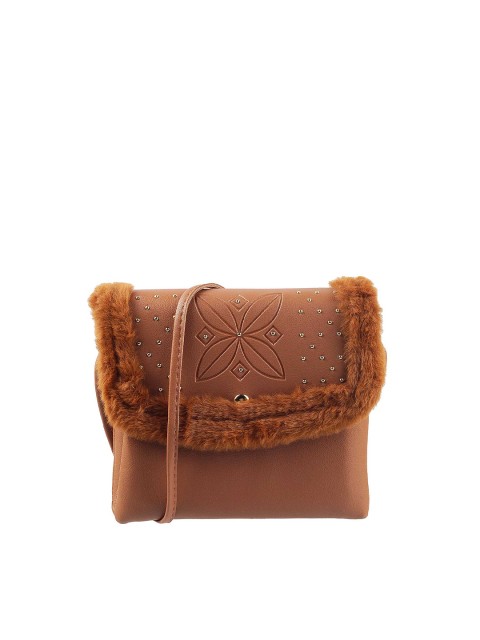 

WALKWAY Women Brown Envelop Clutch