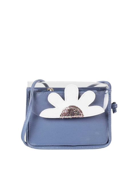 

WALKWAY Blue & White Embellished Purse Clutch