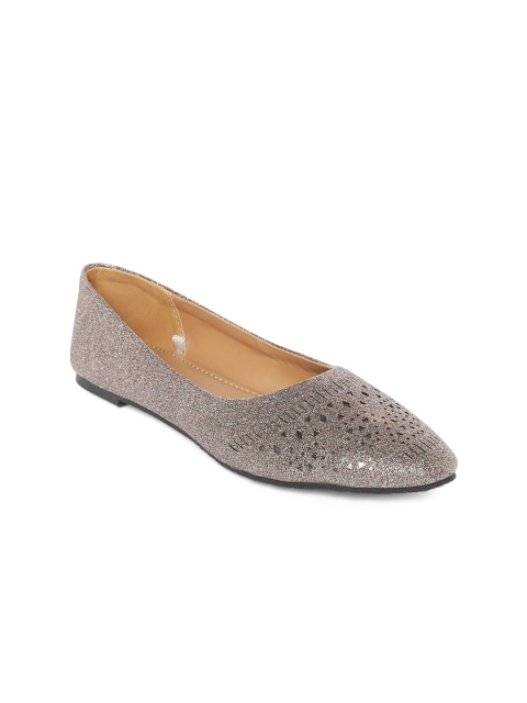 

People Women Multicoloured Printed Ballerinas with Tassels Flats, Multi