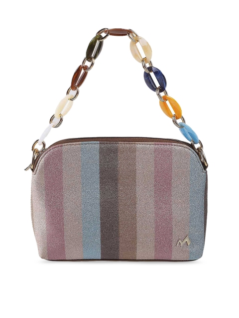 

Metro Women Multicolor Striped Shoulder Bag, Multi