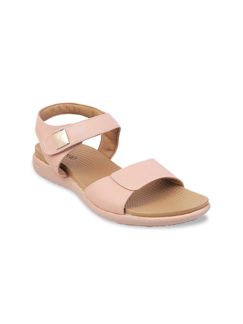 

Metro Women Peach-Coloured Open Toe Flats