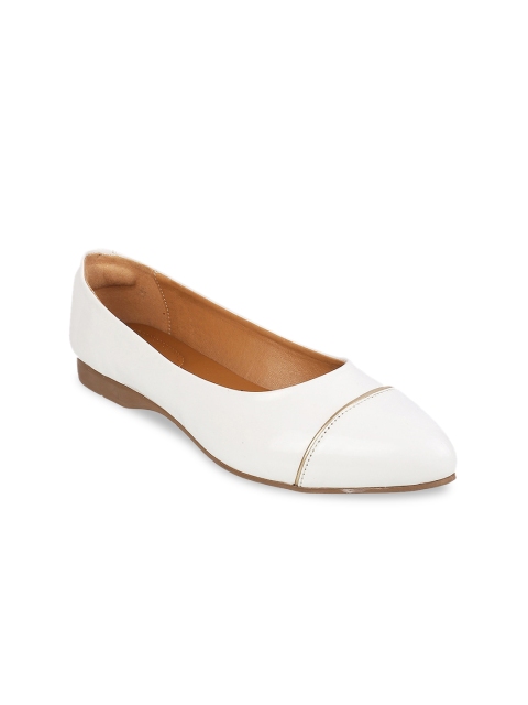 

Metro Women White Ballerinas Flats