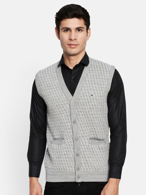 

Monte Carlo Men Brown Pure Wool Front-Open