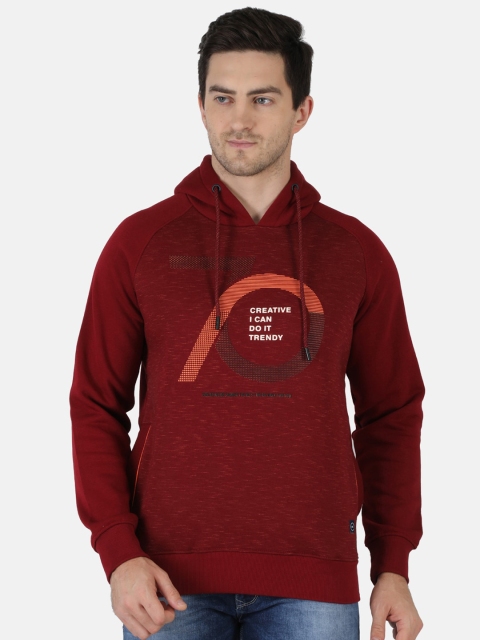 

Monte Carlo Men Multicoloured Printed Hooded Sweatshirt, Multi