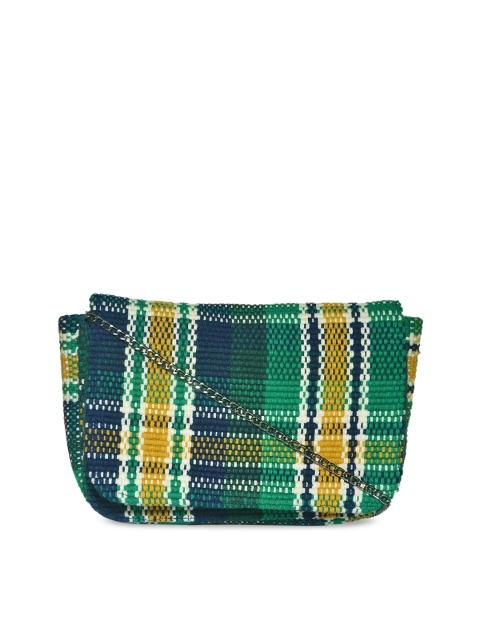 

Diwaah Multicolored Checked Shopper Sling Bag, Multi