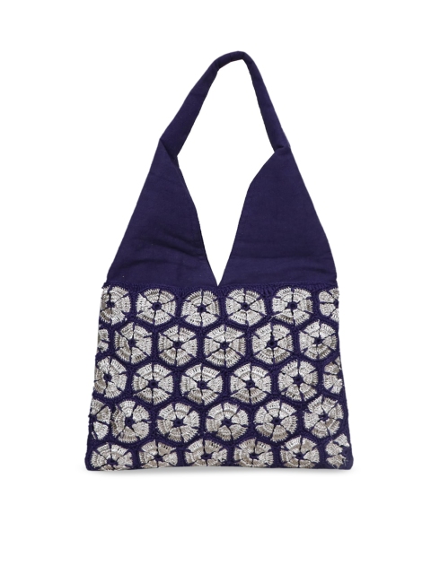

Diwaah Blue Shopper Handheld Bag