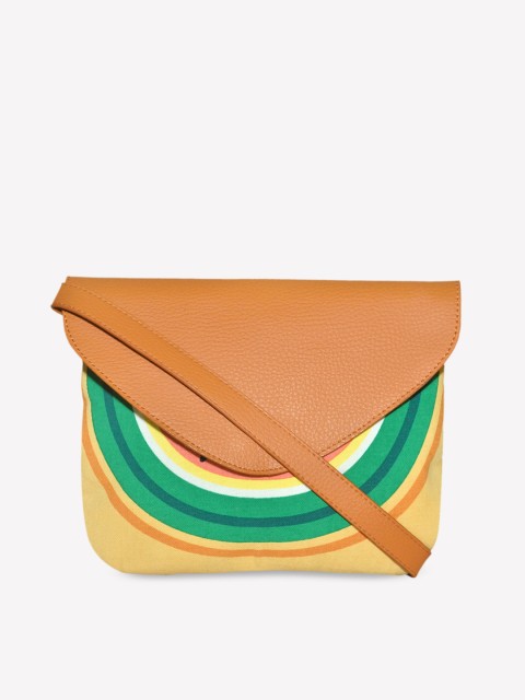 

Diwaah Woman Multicoloured Structured Sling Bag, Multi
