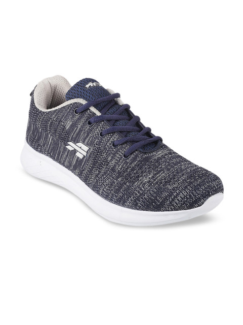 

WALKWAY Men Blue Woven Design Sneakers