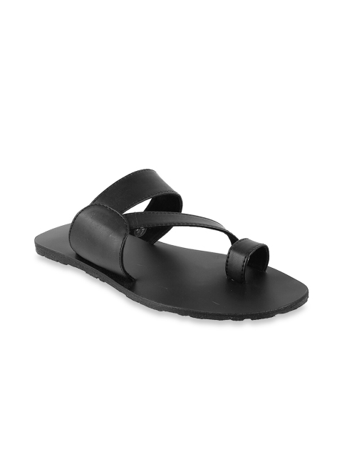 

Metro Men Black Comfort Sandals