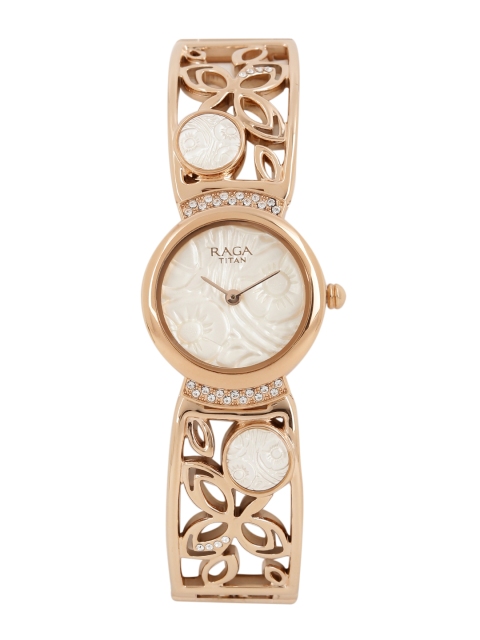 

Titan Raga Aurora Women White Analogue watch NL95046WM01