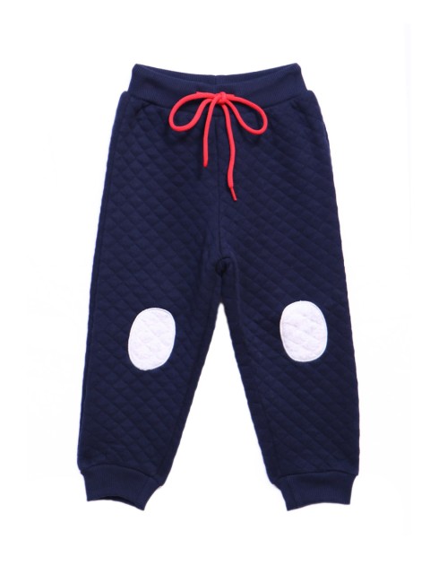 

GOJI Kids Navy Blue Textured Joggers