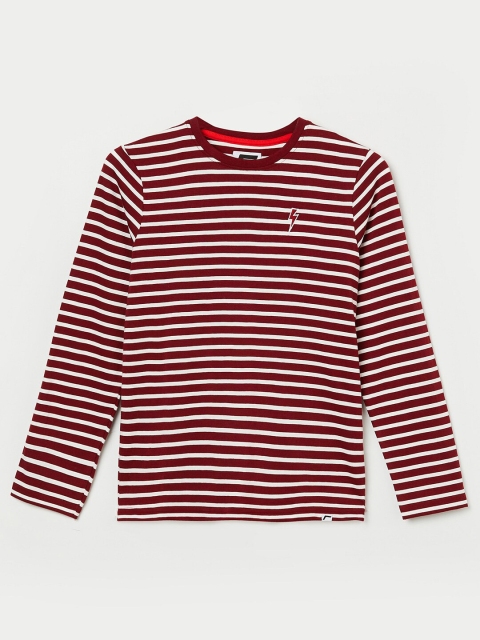 

Fame Forever by Lifestyle Boys Red Striped T-shirt
