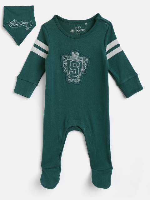 

Marks & Spencer Kids Green Harry Potter Printed Bodysuit