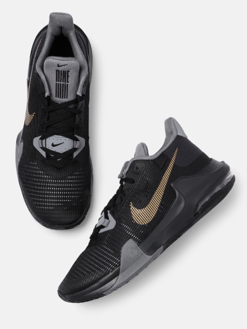 

Nike Men Black AIR MAX IMPACT 3 Basketball Shoes