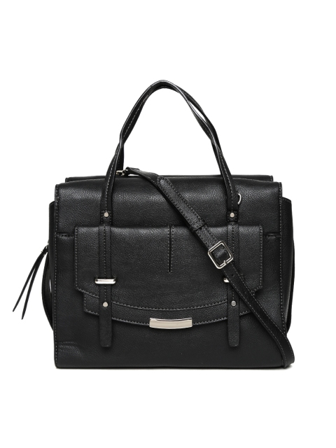 

Nine West Black Satchel with Sling Strap