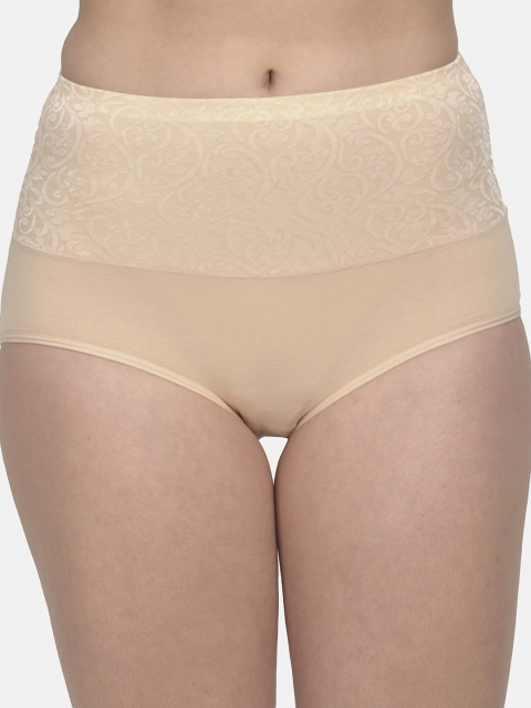 

mod & shy Women Beige Solid Tummy Tucker Shapewear