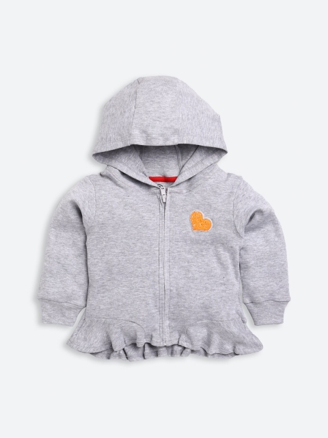 

TAMBOURINE Girls Grey Sweatshirt