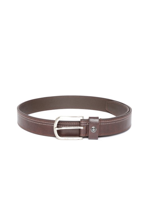 

United Colors of Benetton Men Brown Solid PU Belt
