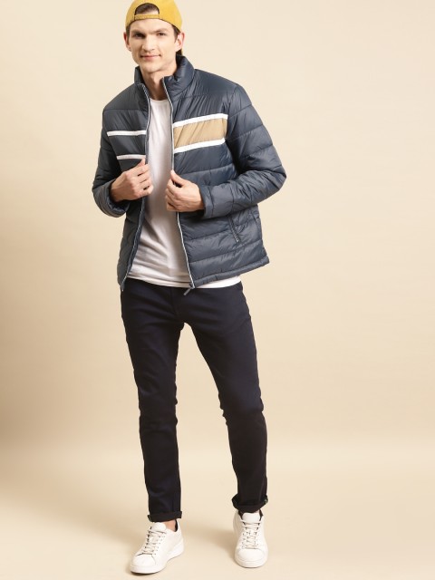 

United Colors of Benetton Men Black Skinny Fit Stretchable Jeans