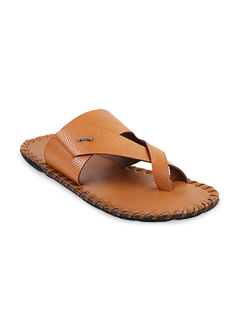 

Mochi Men Tan Leather Comfort Sandals